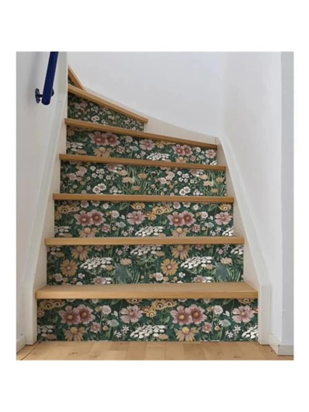Peel Stick Floral Wallpaper Vintage Removable Contact Paper Waterproof Decor